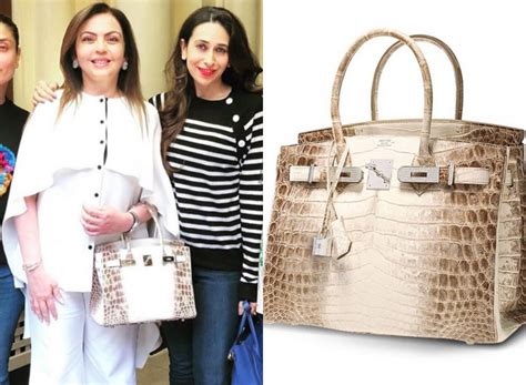 nita ambani hermes bag.